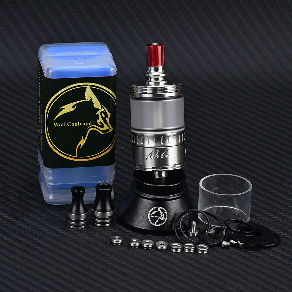 Vaping Air - Wolfcoolvape NOLA RTA Перезаправляемый атомайзер, бак