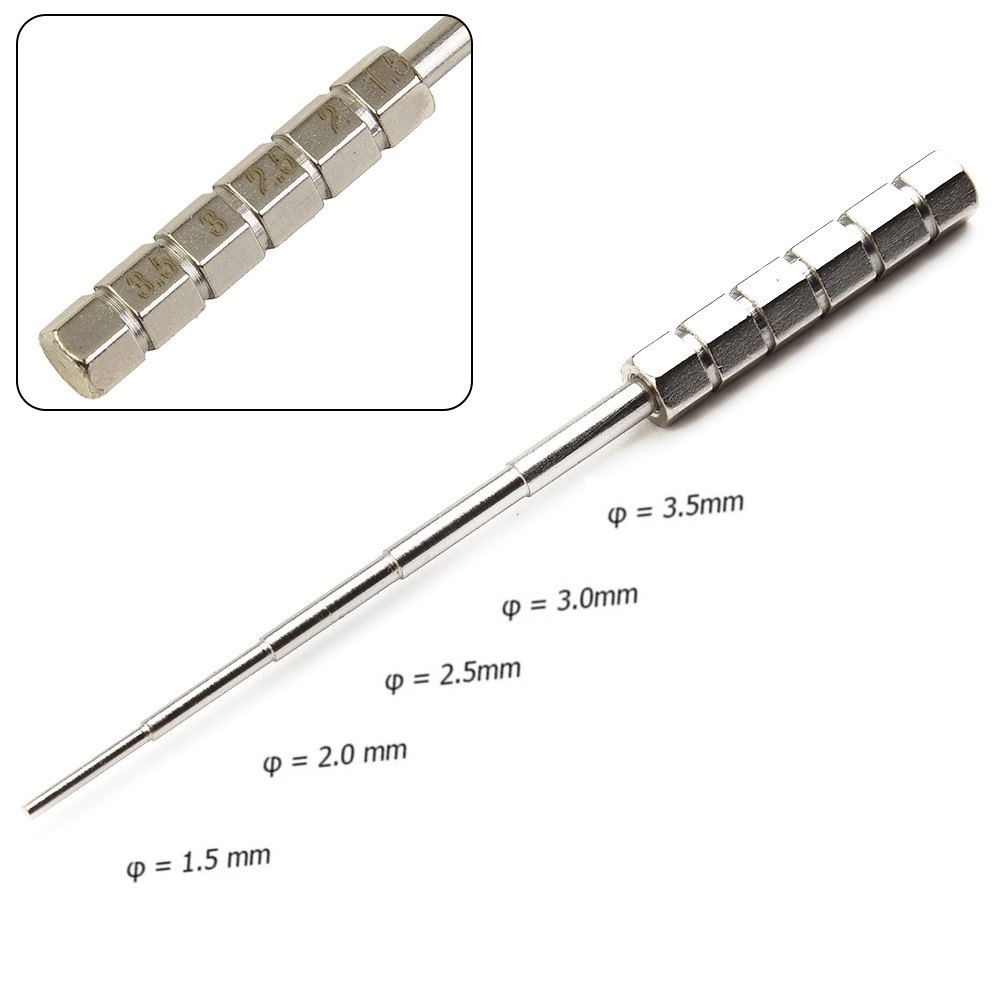 Coil Building Kit - 1 шт. 1,5/2/2.5/3/3.5 мм стержни для
