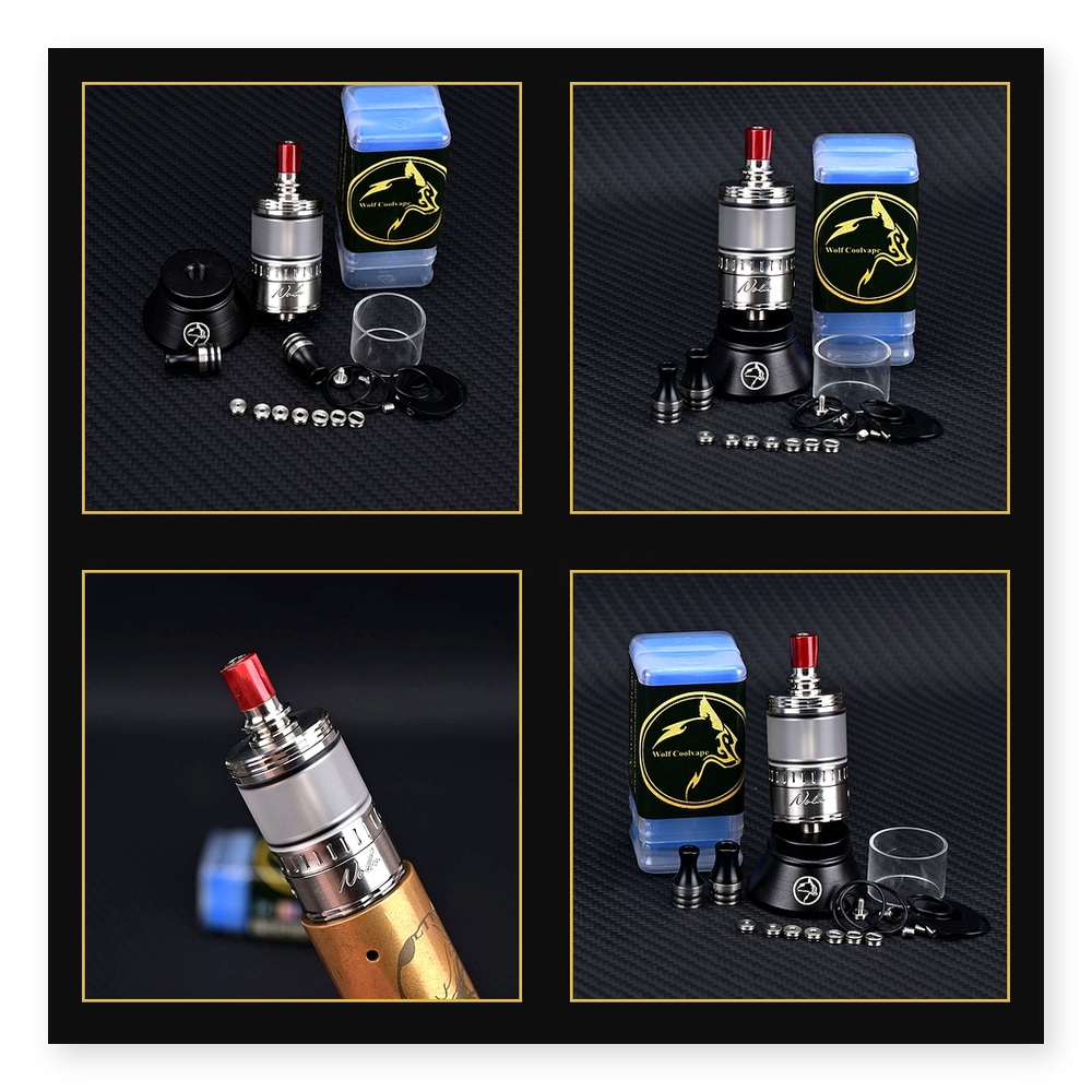 Vaping Air - Wolfcoolvape NOLA RTA 3.2 мл —