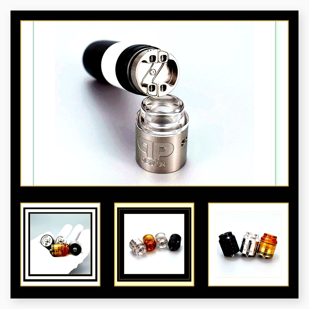 Vape Coil Replacement - QP KALI V2 RDA 25 мм,