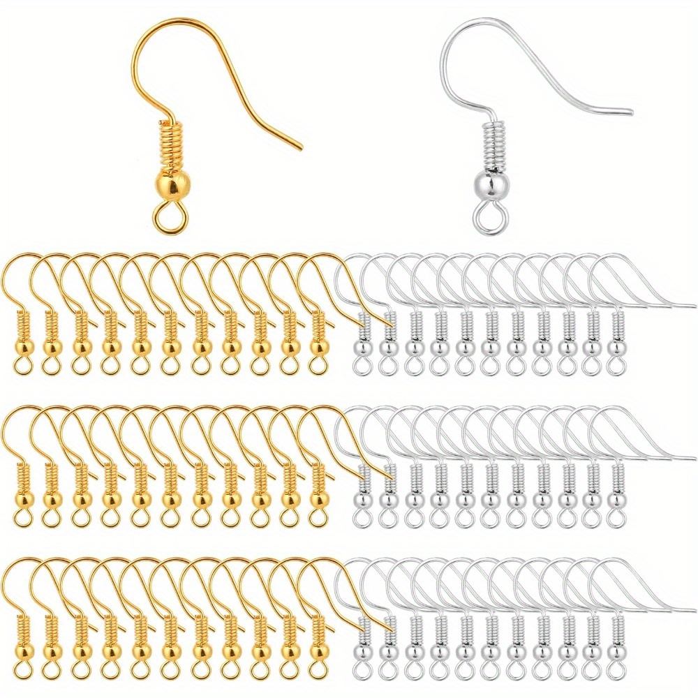 Coil Building Kit - 200 штук крючков для серег, французские