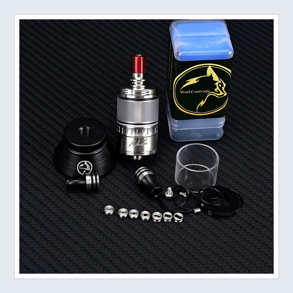 Wolfcoolvape NOLA RTA 3.2 мл п – обзор и цена Vaping Air