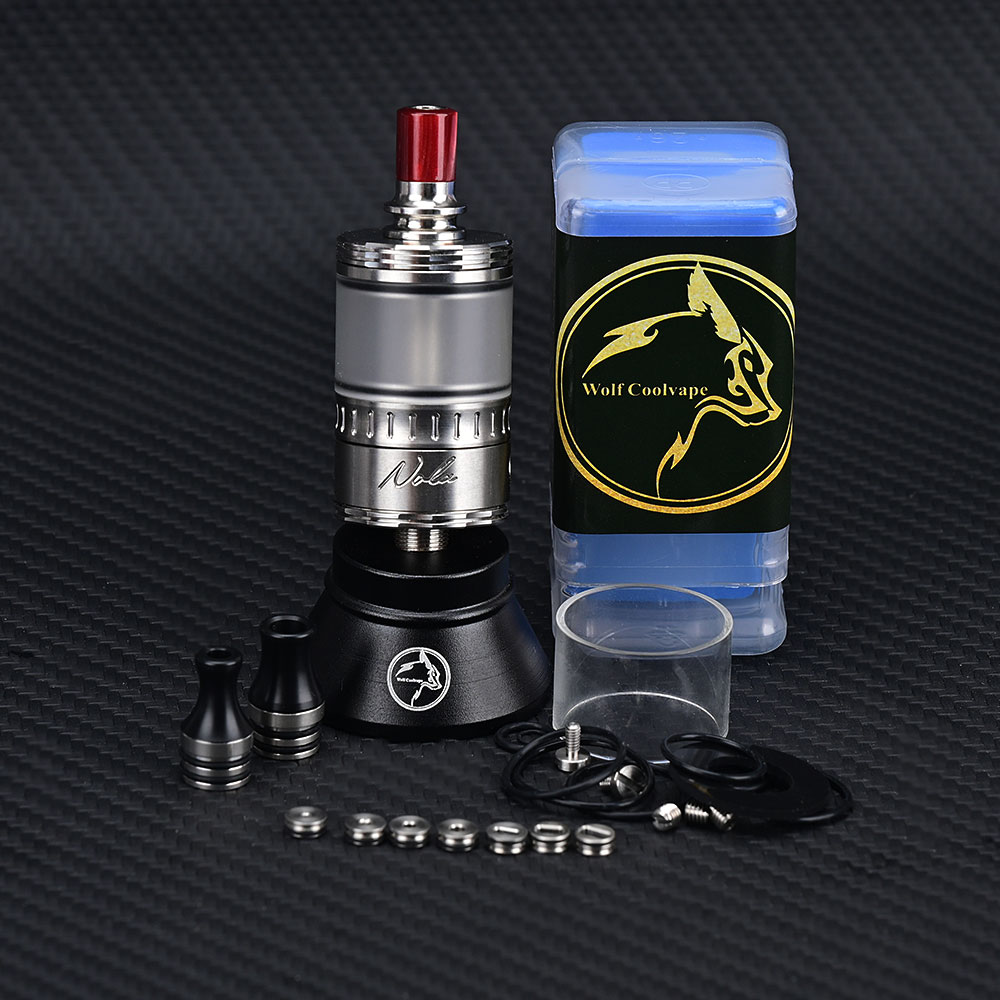 Wolfcoolvape NOLA RTA 3.2 мл — – обзор и цена Vaping Air