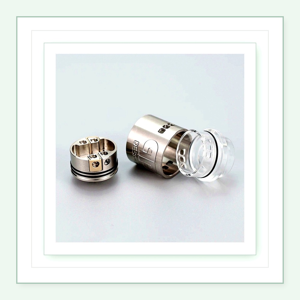 QP KALI V2 RDA 25 мм, двухспир – обзор и цена Vape Coil Replacement